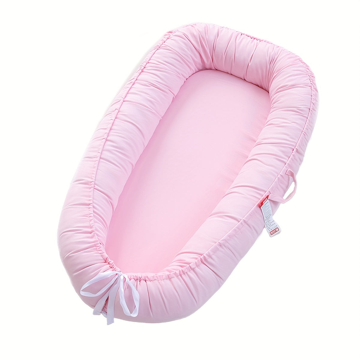 Cotton Solid Foldable Baby Nest Portable Crib Middle Bed Bionic Full