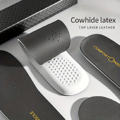 Latex Elastic Orthopedic Insoles for Running Sneakers