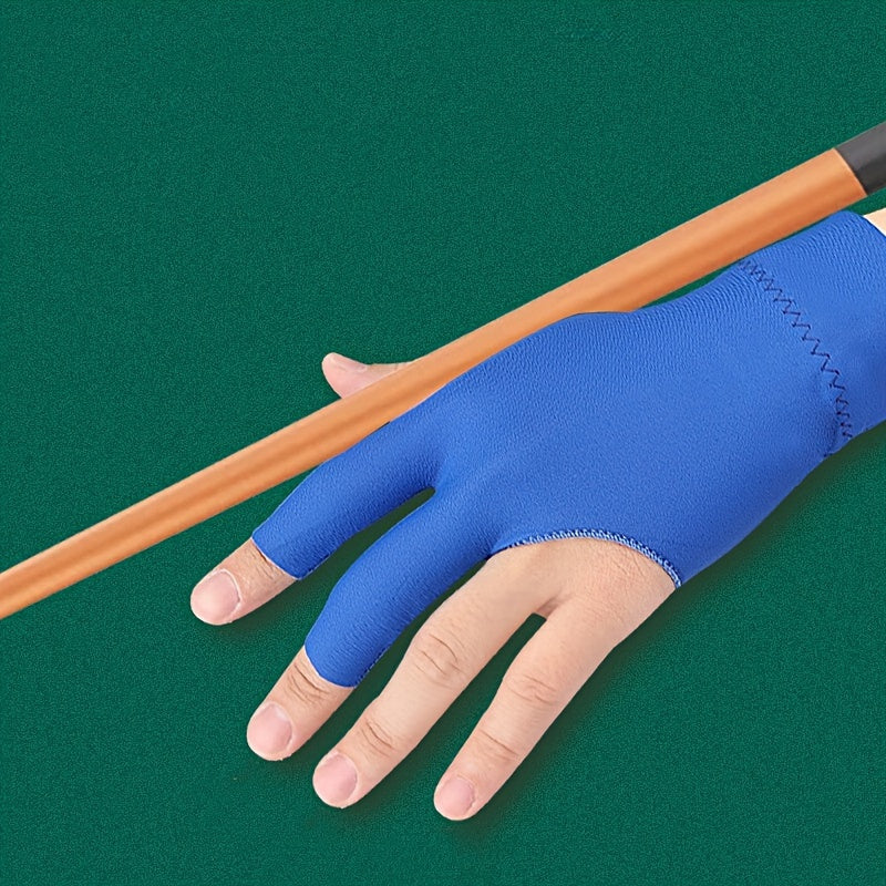 3 Finger Billiard Protective Gloves Non-slip Breathable Lightweight