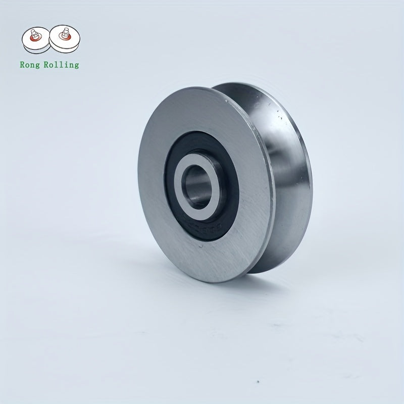 2pcs 60 Deg V Groove 8x40x12mm Sliding Gate Roller Wheels Bearing
