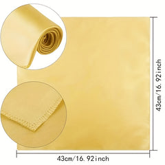 Satin Napkins 24pcs Soft Table Napkins Romantic Weddings Party Dinner Decoration