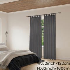 Tab Top Room Darkening Indoor/Outdoor Curtains