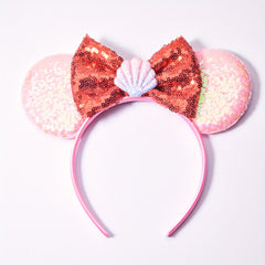 Sequin Ears Ocean Series Hair Hoop Teen Hair Accessories