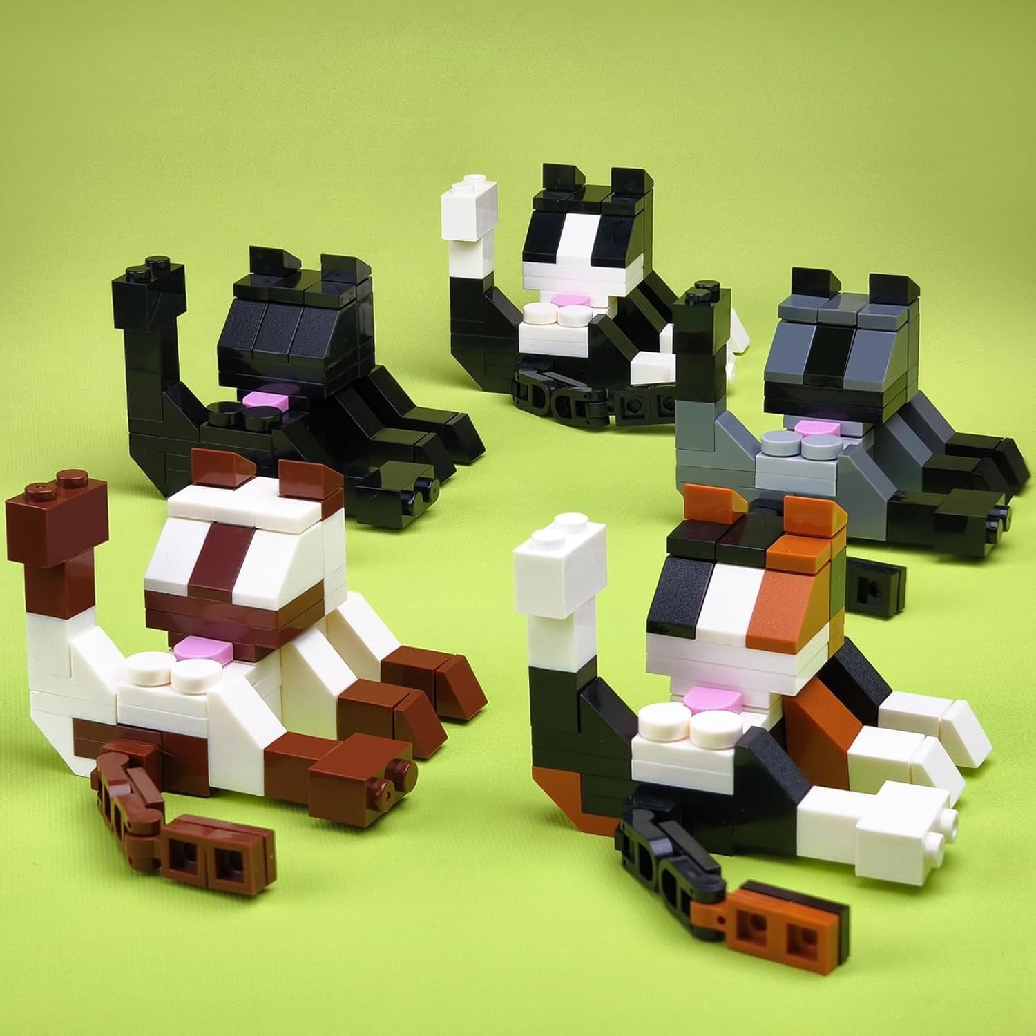 Siamese Cat Building Set - Fun Gift for Cat Enthusiasts