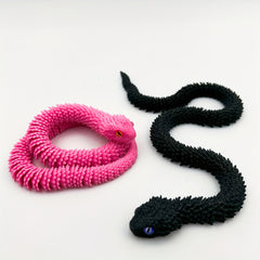 3D Printed Articulated Snake Model Kit Home Decor Car Ornament Party Supplies