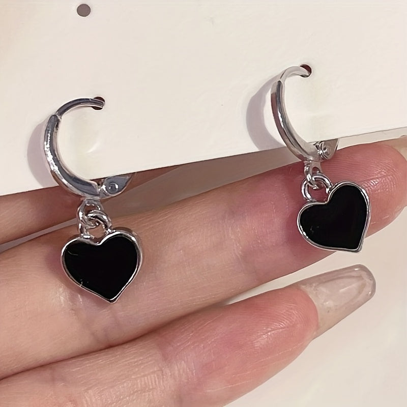 Heart Drop Earrings for Girls, Holiday Birthday Graduation Party Gift