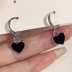 Heart Drop Earrings for Girls, Holiday Birthday Graduation Party Gift