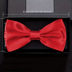 1pc Men's Bow Tie Casual Matching Bow Tie For Wedding Party