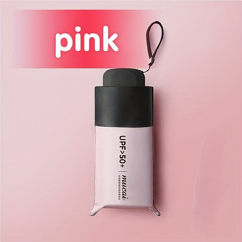 Pocket Sunshade Umbrella Ultra Light Mini Rain Or Shine Dual use Umbrella