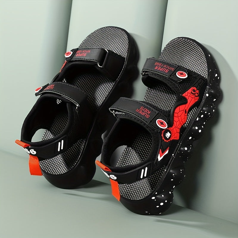 Boys Lightweight Open Toe Sandals Anti Slip Summer Shoes