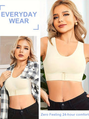 Wirefree Push Up Sports Bra for Yoga and Fitness