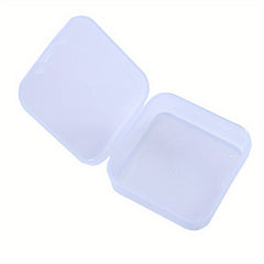 Clear Jewelry Storage Box Portable Organizer for Ring Pendant Earring & Necklace