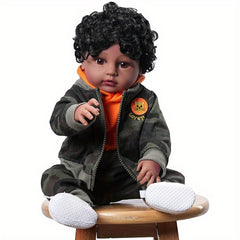 19 Inch Silicone Body Boy Doll Hot Selling Christmas Gift For Children