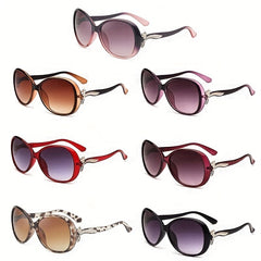 Oversized Cat Eye Sunglasses Gradient Lens UV400