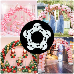 10pcs Balloon Arch Clips Wedding Balloons Connectors Plastic Clips for Party
