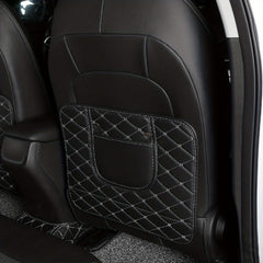 Car Backseat Kick Mats Front Seat Protector Car Storage Bag Caddy