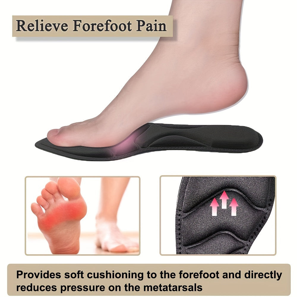 Women's High Heel Insole 5D Sponge Barefoot Comfort
