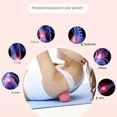 Dura Fascia Ball Massage for Muscle Relaxation, Yoga and Foot Massage