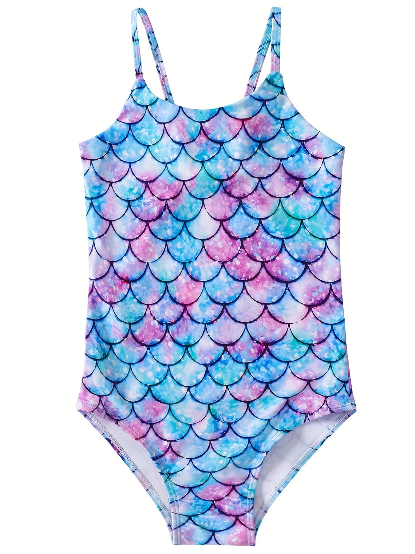Toddler Girls Cartoon Cami Swimsuit