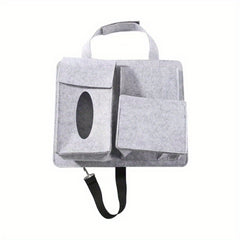 Car Seat Hanging Storage Bag Organizer Garbage Storage Box