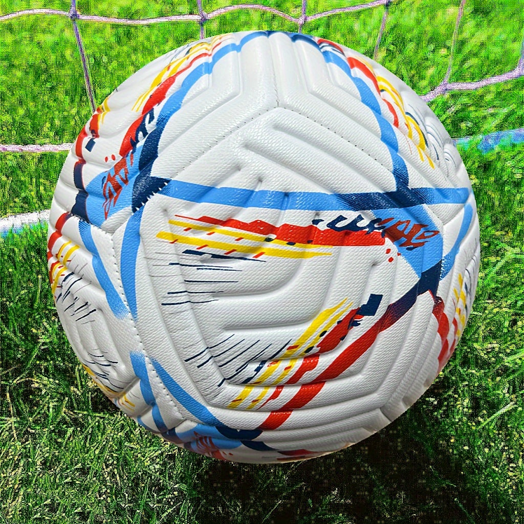 Size 5 PU Classic Soccer Ball Wear resistant Football