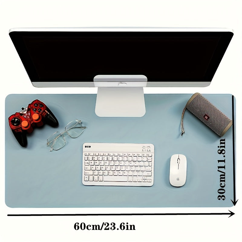 Large PU Leather Mouse Pad Waterproof Desk Pad