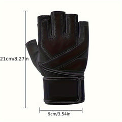 Anti-slip Half-finger Sports Gloves for Pull-ups Climbing