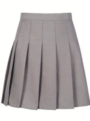 Girls Tennis Skirt High Waisted Athletic Golf Skorts With Shorts