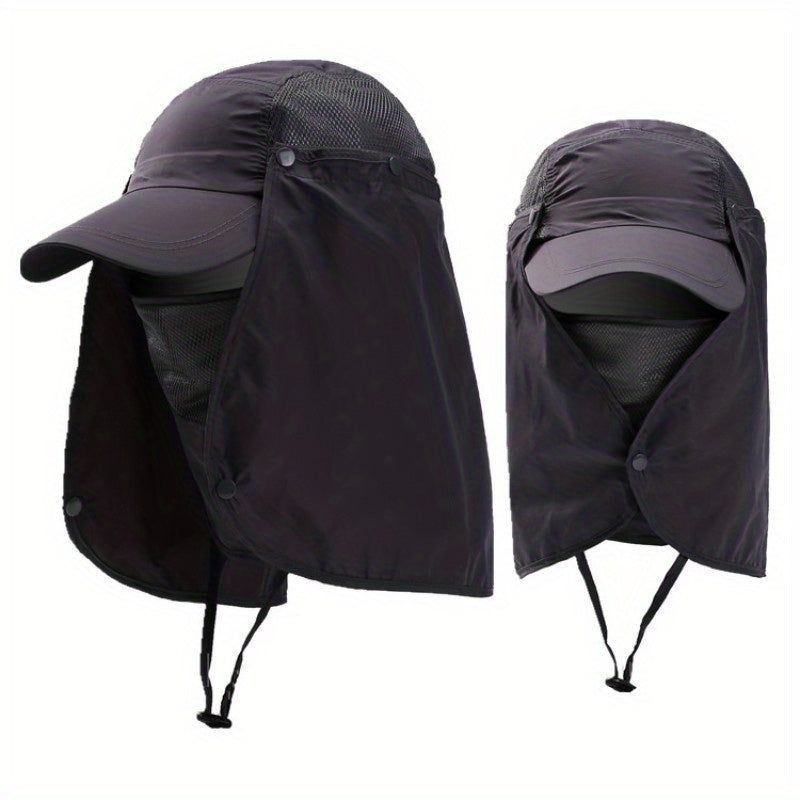 Men's Multifunctional Outdoor Fishing Sunshade Hat