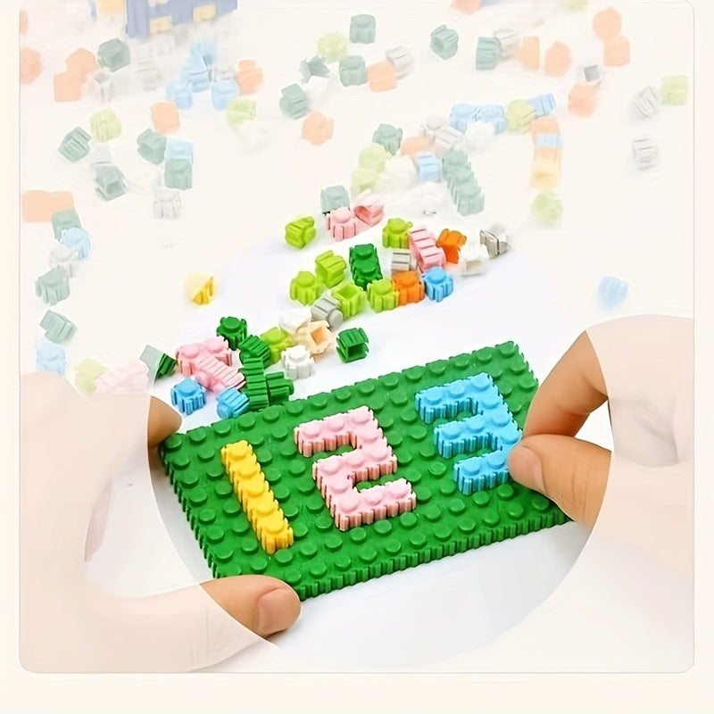 Small Particle Building Blocks Toy DIY Safe Material Halloween Christmas Gift