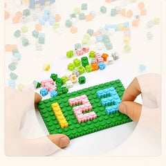 Small Particle Building Blocks Toy DIY Safe Material Halloween Christmas Gift