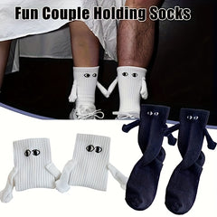 Creative Sports Socks - Winter Warm Mid Calf Socks - 3D Magnetic Hand Design