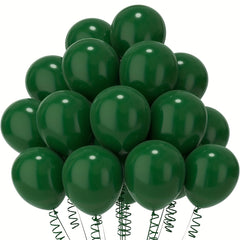 Dark Green Party Latex Balloons Garland Arch Kit Baby Shower Graduation