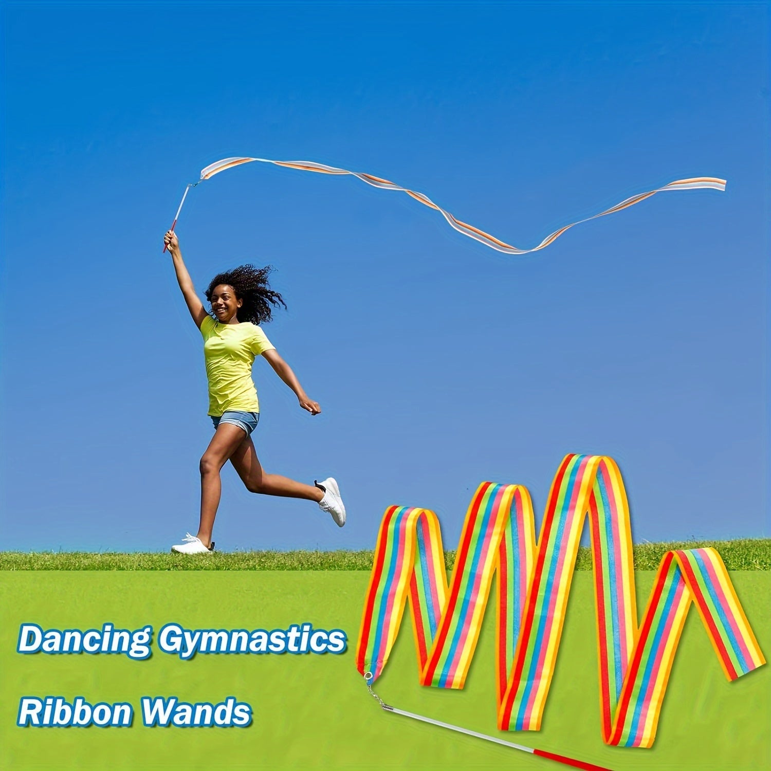 Gradient Dance Ribbons Party Favors Gymnastics Wedding Streamers