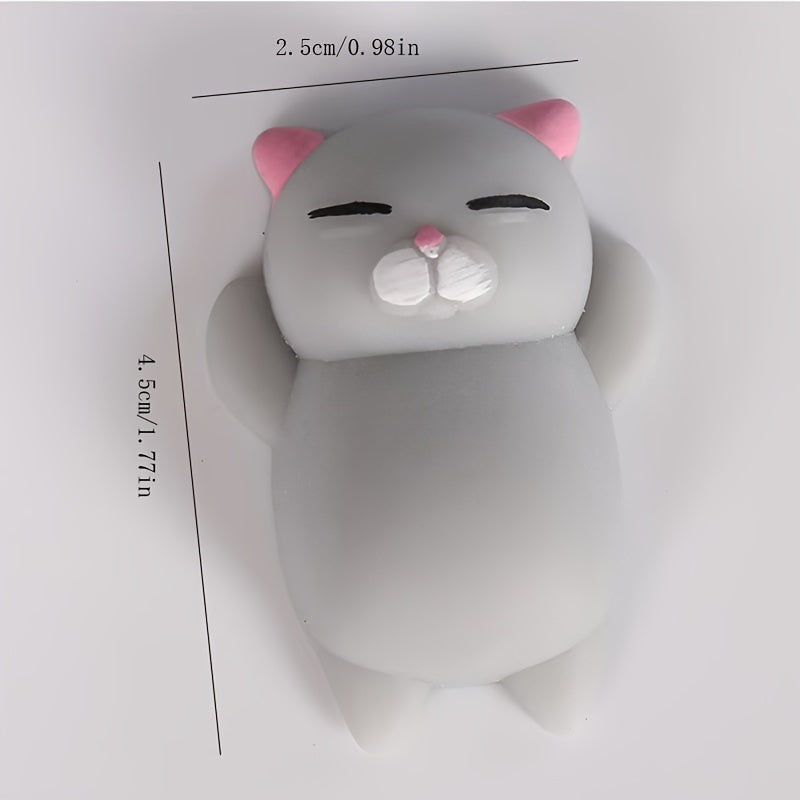 6pcs Animal Pinch Funny Toys Cartoon Decompressing Trick Balls