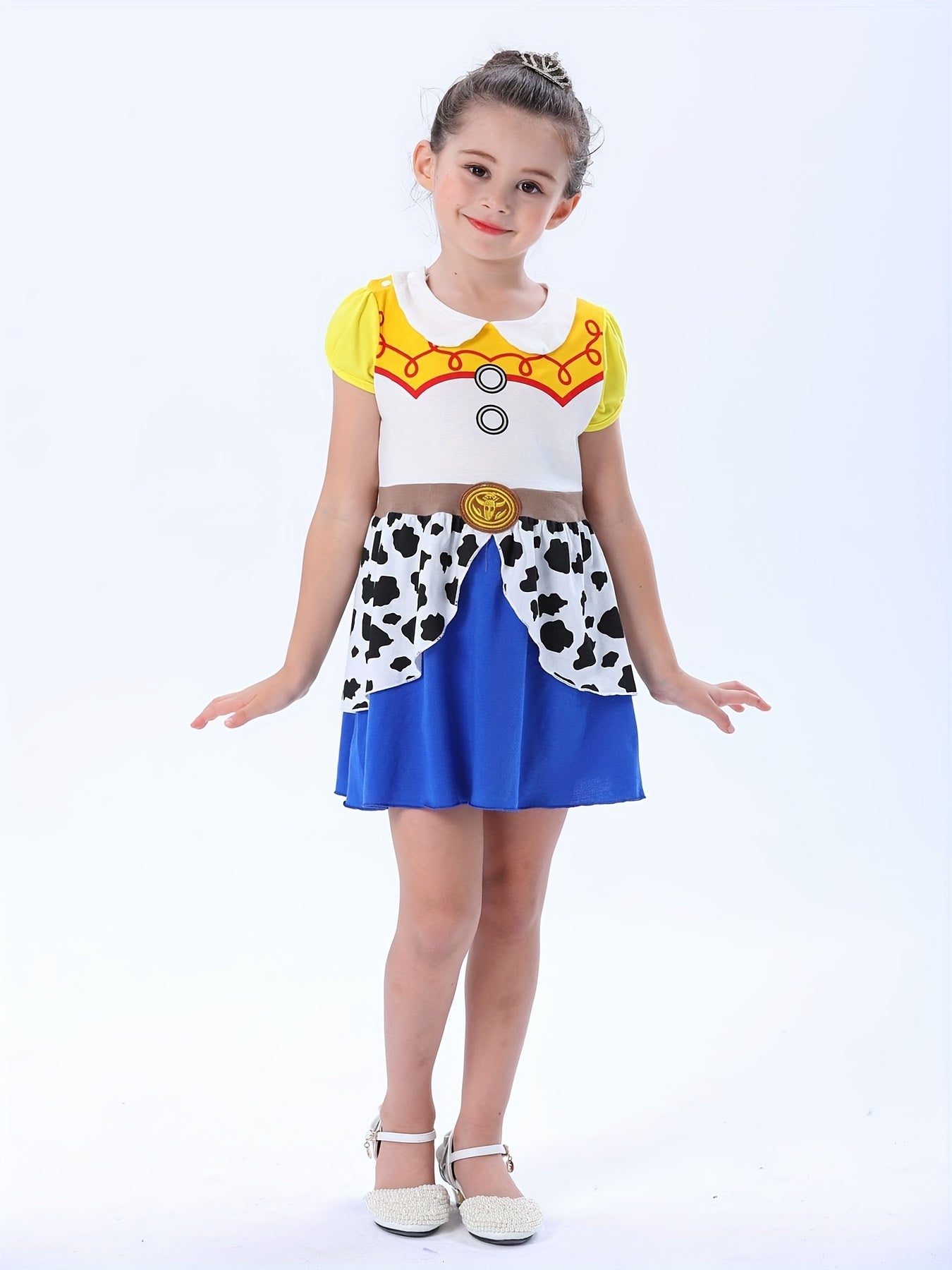 Baby Girls Cotton Princess Dress Costume Dress Up Birthday Party
