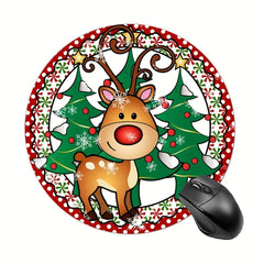 Christmas Gaming Mouse Pad Non Slip Rubber Base Waterproof for Computer Laptop