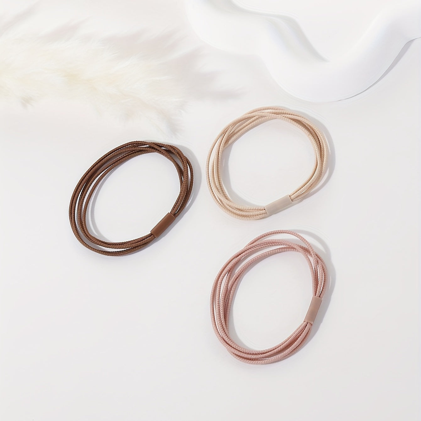 6pcs Hair Ties Decorative Hair Bands for Girls