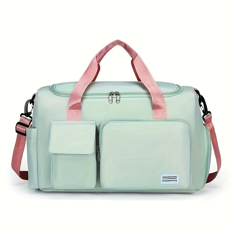 Outdoor Sports Travel Bag Wet And Dry Separation Fitness Bag Portable