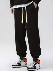 Men's Drawstring Sweatpants Loose Fit Casual Joggers