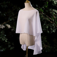 Pure Chiffon Shawl Thin Pullover Shawl Wrap for Women