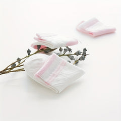 3 Pairs Kids Casual Thin Knit Cotton Socks