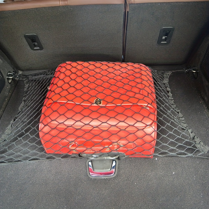 Heavy Duty Stretchable Trunk Net for SUVs Cars & Trucks