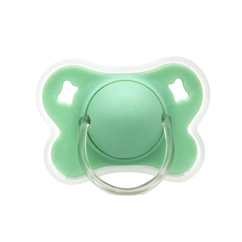 Silicone Pacifier with Thumb & Round Nipple Soother for Kids & Toddlers