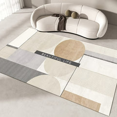 French Style Area Rug Living Room Bedroom Carpet Mat