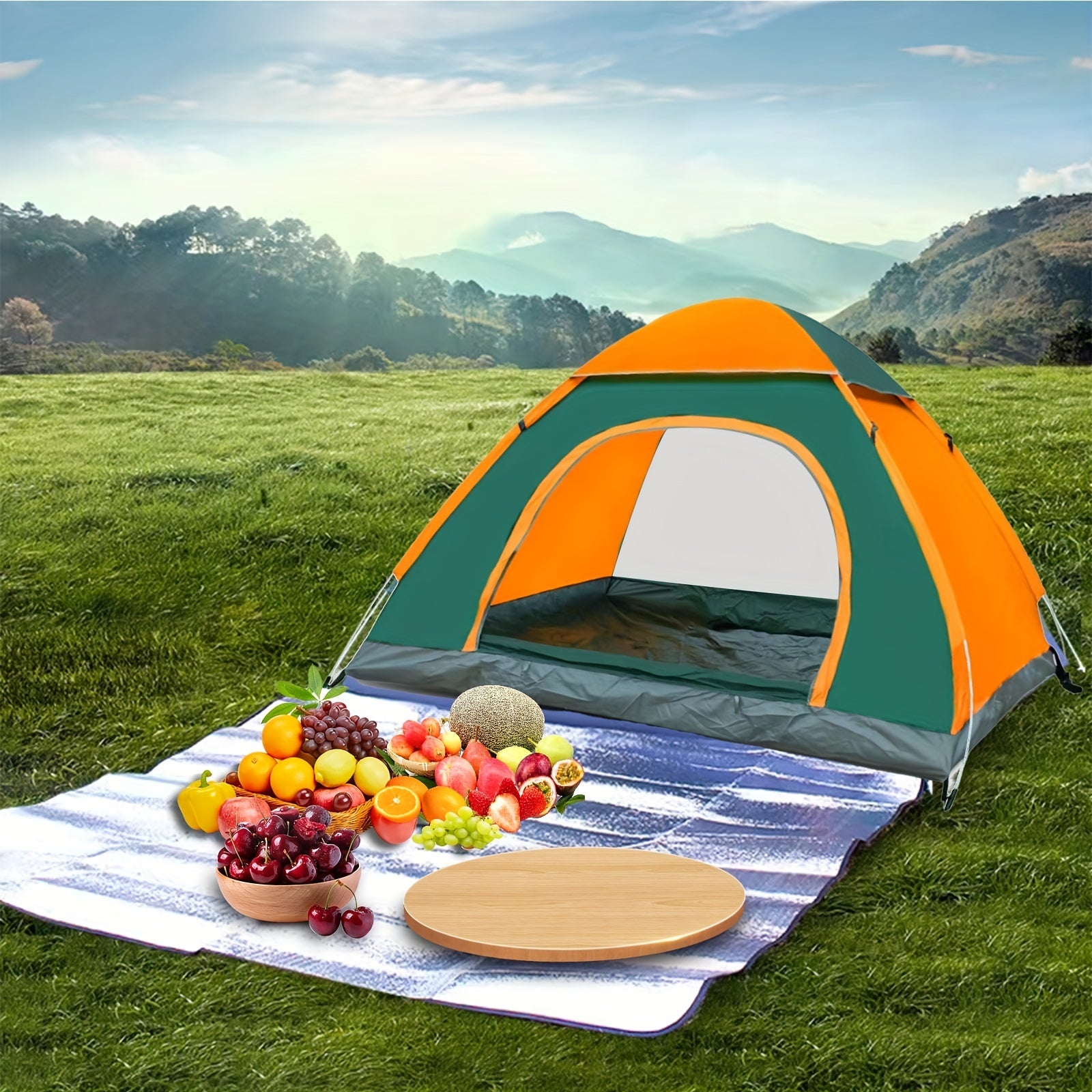Waterproof Pop Up Tent for 1-2 People - Ideal for Camping & Rainy Weather