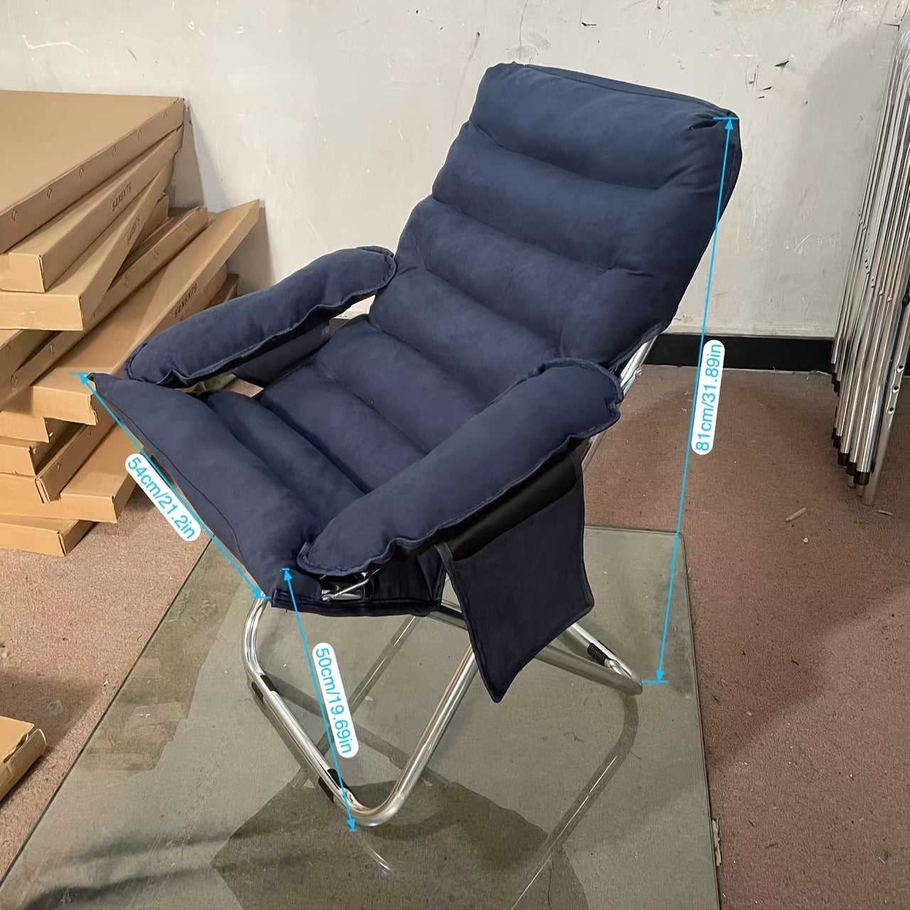 Lazy Boy Chair Recliner Sofa College Dormitory Computer Bedroom Single Sofa