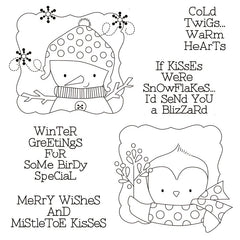 Cartoon Animals Clear Stamp for DIY Scrapbooking Card Making