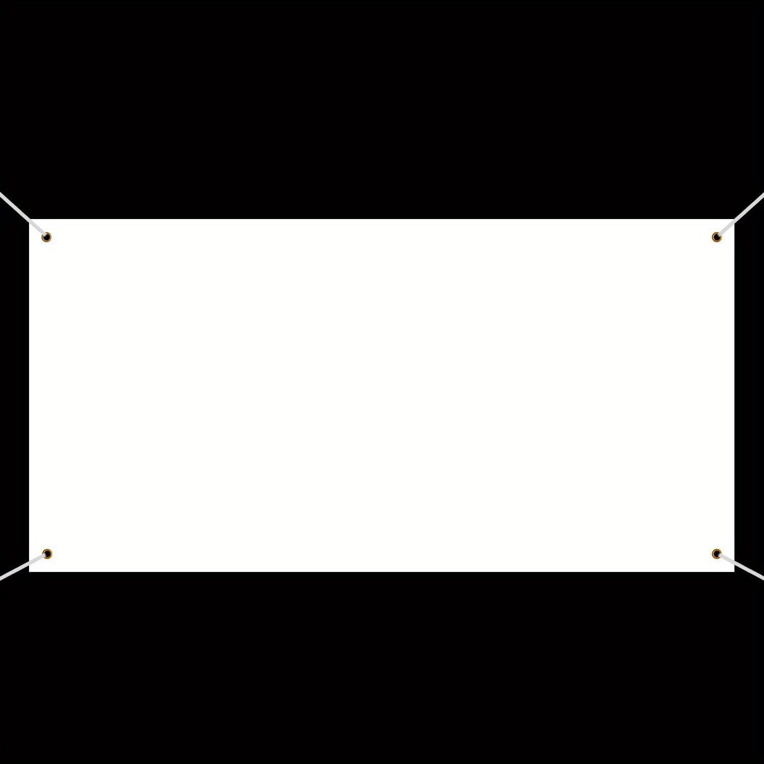Blank Banners DIY Signs Polyester Oxford Cloth Paintable Sublimation Banner