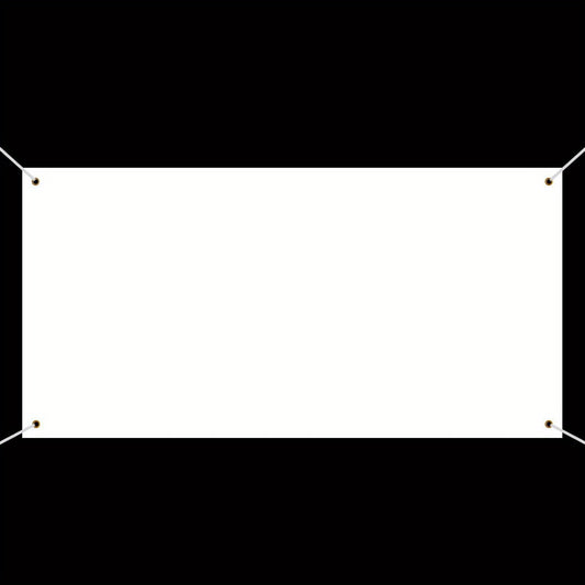 Blank Banners DIY Signs Polyester Oxford Cloth Paintable Sublimation Banner